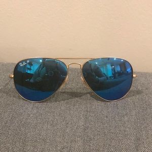 Ray Ban Polarized Aviator Sunglasses